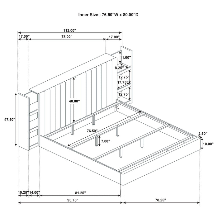 Arielle Bedroom Set - Casa Morelos / Coahuila Furniture (Oklahoma City, OK)