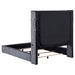 Tisdall California King, E.King & Queen Bed Grey, Black & Queen - Casa Morelos / Coahuila Furniture (Oklahoma City, OK)