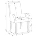 Herran Arm Chairs - Casa Morelos / Coahuila Furniture (Oklahoma City, OK)
