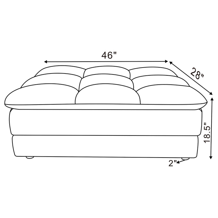 Atlantic Ottomans - Casa Morelos / Coahuila Furniture (Oklahoma City, OK)