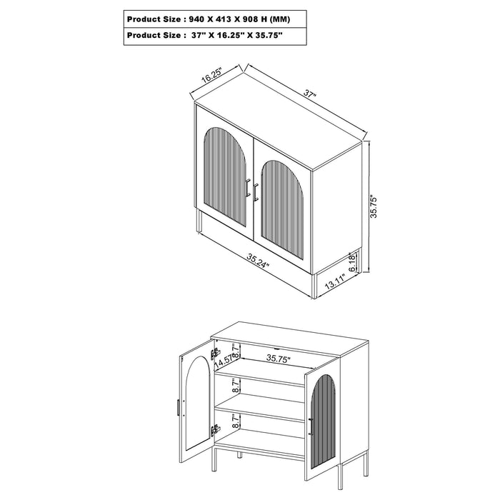 Jess Accent Cabinets - Casa Morelos / Coahuila Furniture (Oklahoma City, OK)