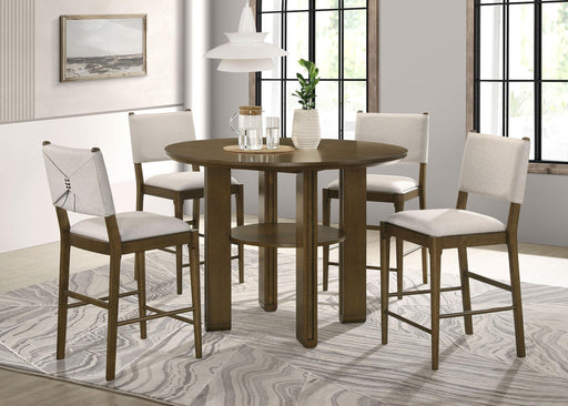 Ottowa 5 Pc Counter Height Dining Sets - Casa Morelos / Coahuila Furniture (Oklahoma City, OK)