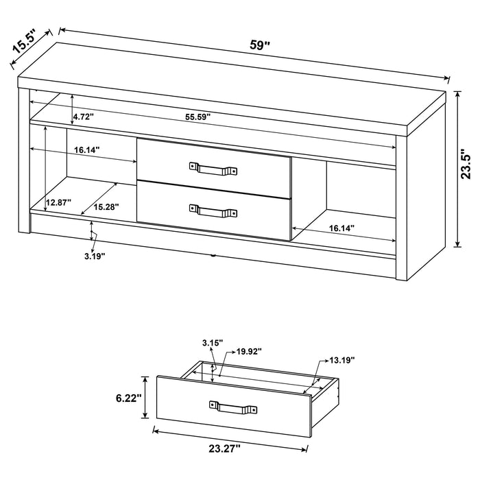 Burke Entertainment Centers - Casa Morelos / Coahuila Furniture (Oklahoma City, OK)