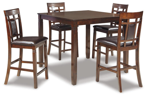 Bennox Counter Height Dining Table and Bar Stools (Set of 5) - Casa Morelos / Coahuila Furniture (Oklahoma City, OK)