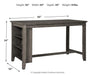 Caitbrook Counter Height Dining Table - Casa Morelos / Coahuila Furniture (Oklahoma City, OK)