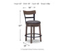 Caitbrook Counter Height Bar Stool - Casa Morelos / Coahuila Furniture (Oklahoma City, OK)
