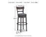 Caitbrook Bar Height Bar Stool - Casa Morelos / Coahuila Furniture (Oklahoma City, OK)