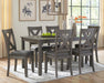 Caitbrook Dining Table and Chairs (Set of 7) - Casa Morelos / Coahuila Furniture (Oklahoma City, OK)