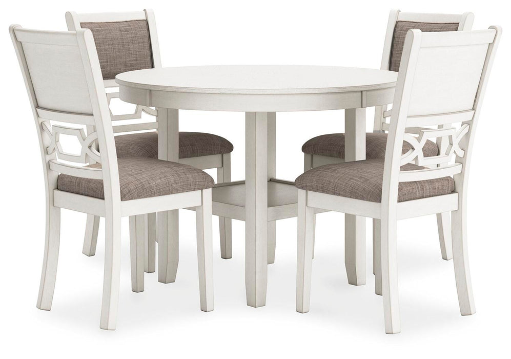 Erinberg Dining Table and 4 Chairs (Set of 5) - Casa Morelos / Coahuila Furniture (Oklahoma City, OK)