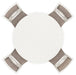 Erinberg Dining Table and 4 Chairs (Set of 5) - Casa Morelos / Coahuila Furniture (Oklahoma City, OK)