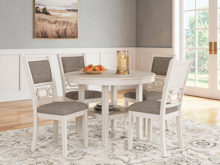 Erinberg Dining Table and 4 Chairs (Set of 5) - Casa Morelos / Coahuila Furniture (Oklahoma City, OK)