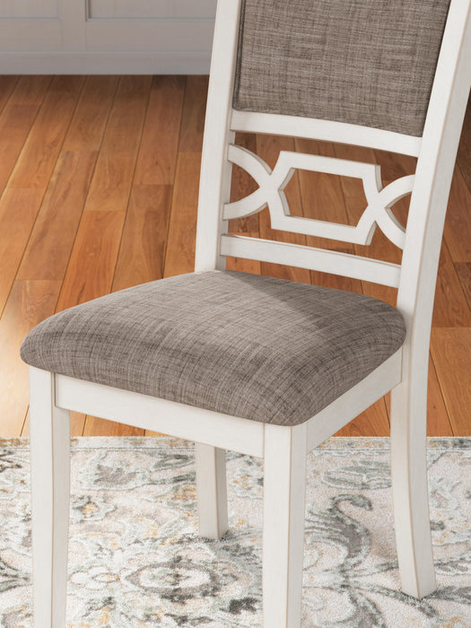 Erinberg Dining Table and 4 Chairs and Bench (Set of 6) - Casa Morelos / Coahuila Furniture (Oklahoma City, OK)