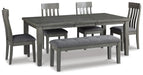 Hallanden Dining Room Set - Casa Morelos / Coahuila Furniture (Oklahoma City, OK)