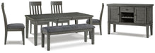 Hallanden Dining Room Set - Casa Morelos / Coahuila Furniture (Oklahoma City, OK)