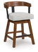 Ralene Counter Height Barstool (Set of 2) - Casa Morelos / Coahuila Furniture (Oklahoma City, OK)