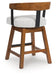 Ralene Counter Height Barstool (Set of 2) - Casa Morelos / Coahuila Furniture (Oklahoma City, OK)