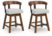 Ralene Counter Height Barstool (Set of 2) - Casa Morelos / Coahuila Furniture (Oklahoma City, OK)