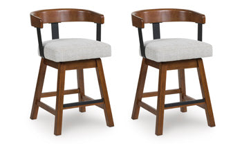 Ralene Counter Height Barstool (Set of 2) - Casa Morelos / Coahuila Furniture (Oklahoma City, OK)