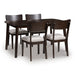 Mallenette Dining Table and 4 Chairs (Set of 5) - Casa Morelos / Coahuila Furniture (Oklahoma City, OK)