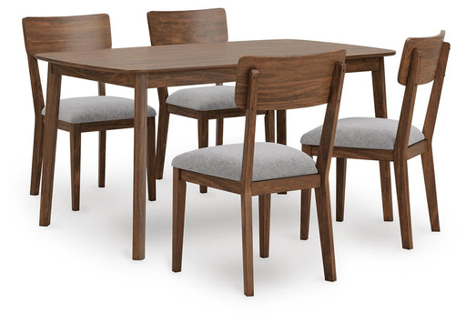 Tameride Dining Table and 4 Chairs (Set of 5) - Casa Morelos / Coahuila Furniture (Oklahoma City, OK)