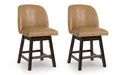 Neymorton Counter Height Barstool (Set of 2) - Casa Morelos / Coahuila Furniture (Oklahoma City, OK)