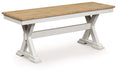 Purlaney 48" Dining Bench - Casa Morelos / Coahuila Furniture (Oklahoma City, OK)