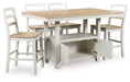 Purlaney Dining Package - Casa Morelos / Coahuila Furniture (Oklahoma City, OK)