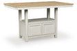 Purlaney Counter Height Dining Table - Casa Morelos / Coahuila Furniture (Oklahoma City, OK)