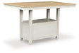 Purlaney Counter Height Dining Table - Casa Morelos / Coahuila Furniture (Oklahoma City, OK)