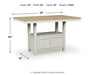 Purlaney Counter Height Dining Table - Casa Morelos / Coahuila Furniture (Oklahoma City, OK)