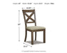 Moriville Counter Height Dining Set - Casa Morelos / Coahuila Furniture (Oklahoma City, OK)