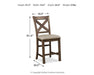 Moriville Counter Height Dining Set - Casa Morelos / Coahuila Furniture (Oklahoma City, OK)