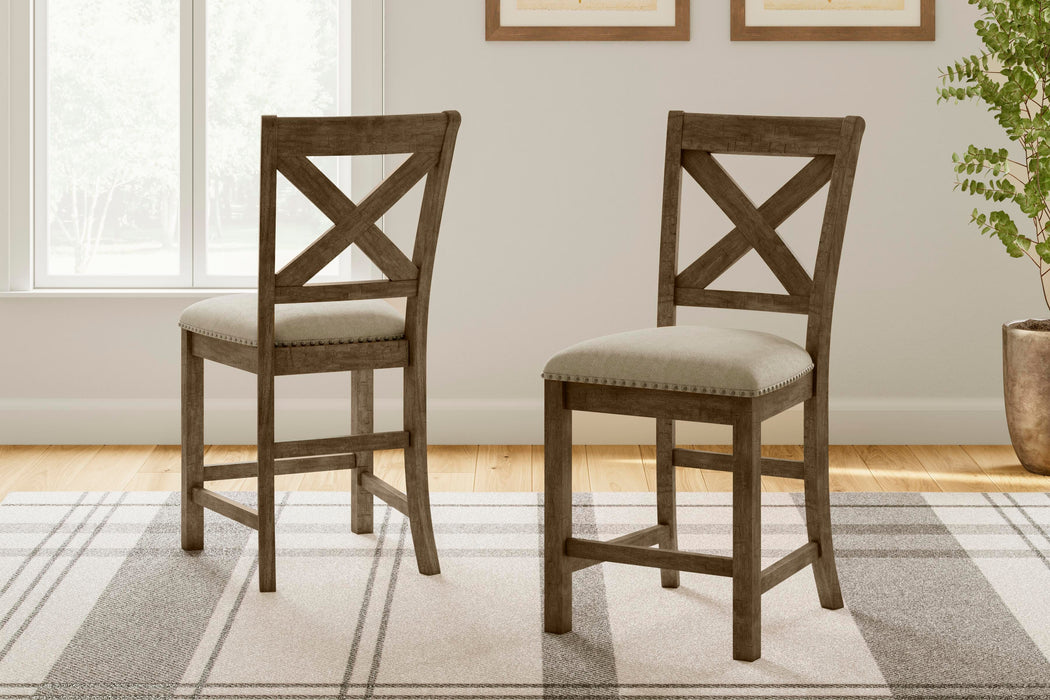 Moriville Counter Height Dining Set - Casa Morelos / Coahuila Furniture (Oklahoma City, OK)