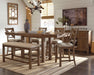 Moriville Counter Height Dining Set - Casa Morelos / Coahuila Furniture (Oklahoma City, OK)