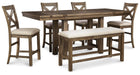 Moriville Counter Height Dining Set - Casa Morelos / Coahuila Furniture (Oklahoma City, OK)