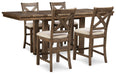 Moriville Counter Height Dining Set - Casa Morelos / Coahuila Furniture (Oklahoma City, OK)