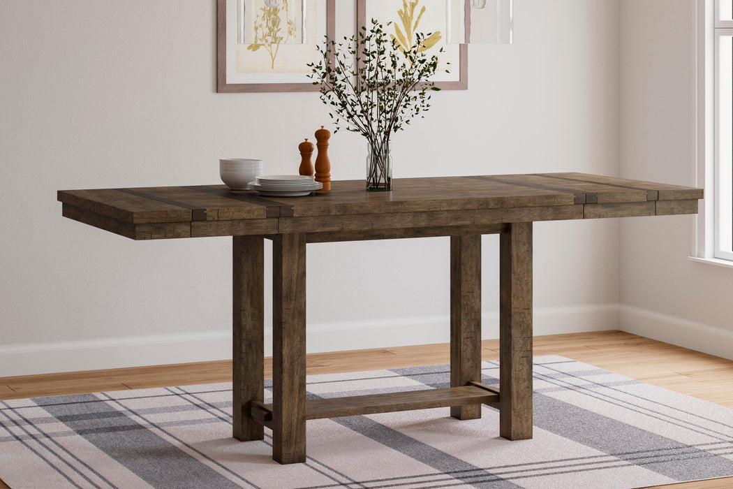 Moriville Counter Height Dining Set - Casa Morelos / Coahuila Furniture (Oklahoma City, OK)