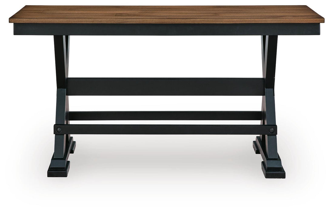 Wildenauer 48" Counter Height Bench - Casa Morelos / Coahuila Furniture (Oklahoma City, OK)