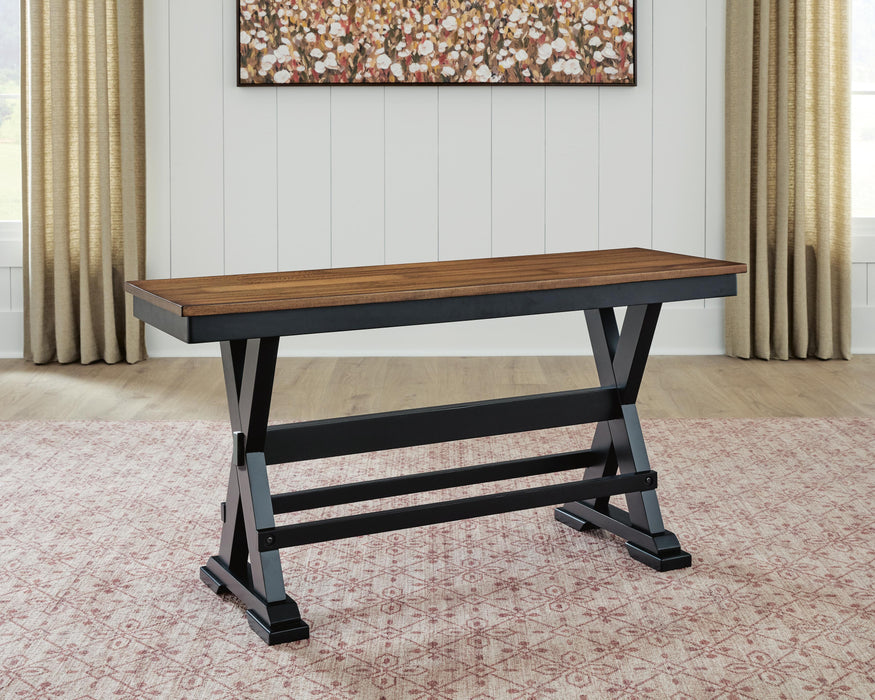 Wildenauer 48" Counter Height Bench - Casa Morelos / Coahuila Furniture (Oklahoma City, OK)