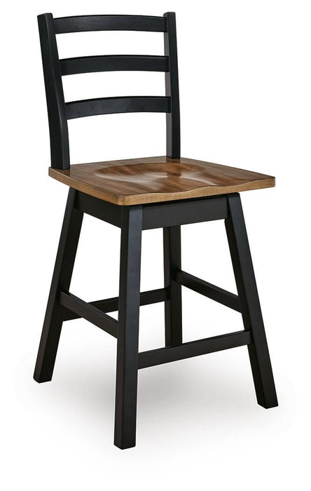 Wildenauer Counter Height Swivel Barstool - Casa Morelos / Coahuila Furniture (Oklahoma City, OK)