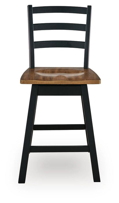Wildenauer Counter Height Swivel Barstool - Casa Morelos / Coahuila Furniture (Oklahoma City, OK)