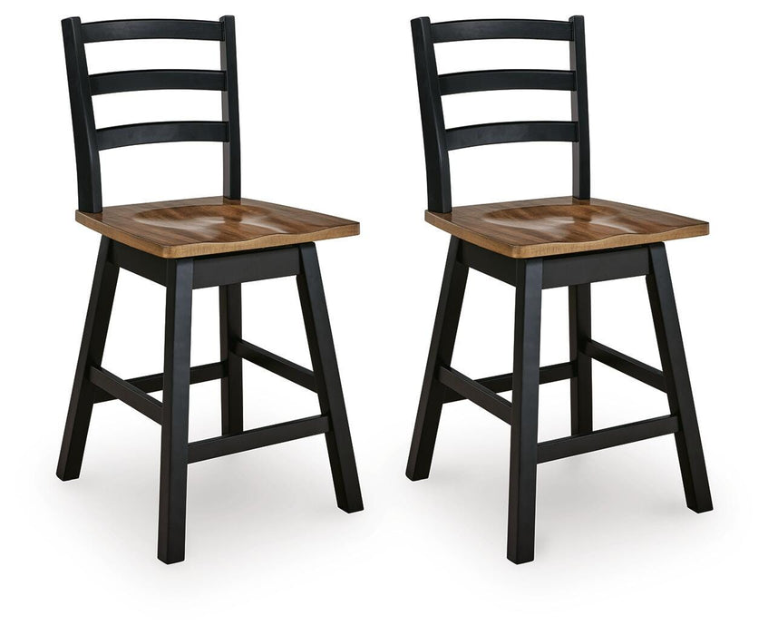 Wildenauer Counter Height Swivel Barstool - Casa Morelos / Coahuila Furniture (Oklahoma City, OK)