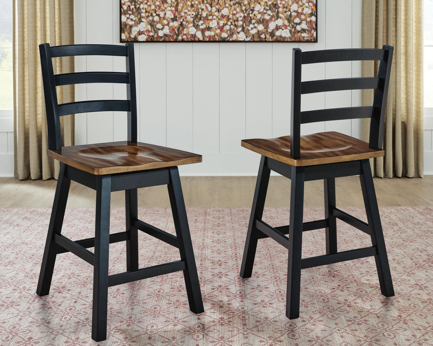 Wildenauer Counter Height Swivel Barstool - Casa Morelos / Coahuila Furniture (Oklahoma City, OK)