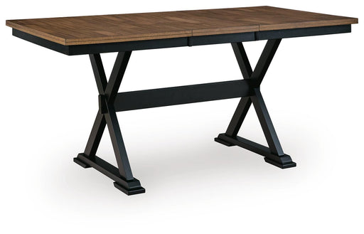 Wildenauer Counter Height Butterfly Extension Table - Casa Morelos / Coahuila Furniture (Oklahoma City, OK)