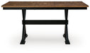 Wildenauer Counter Height Butterfly Extension Table - Casa Morelos / Coahuila Furniture (Oklahoma City, OK)