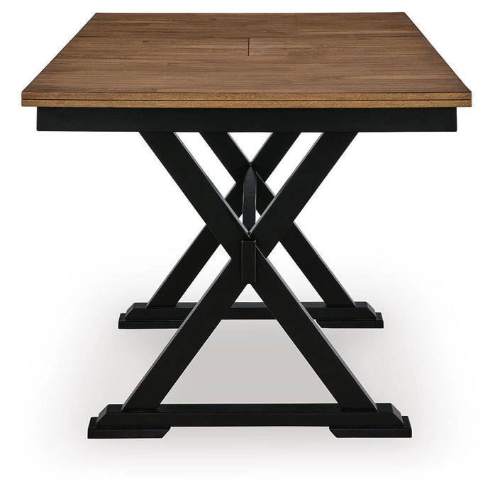 Wildenauer Counter Height Butterfly Extension Table - Casa Morelos / Coahuila Furniture (Oklahoma City, OK)