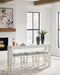 Robbinsdale Counter Height Dining Table and 3 Barstools Set - Casa Morelos / Coahuila Furniture (Oklahoma City, OK)