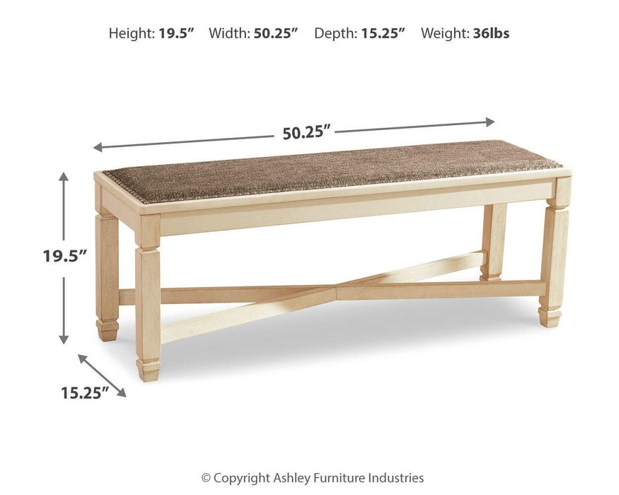 Bolanburg Dining Bench - Casa Morelos / Coahuila Furniture (Oklahoma City, OK)