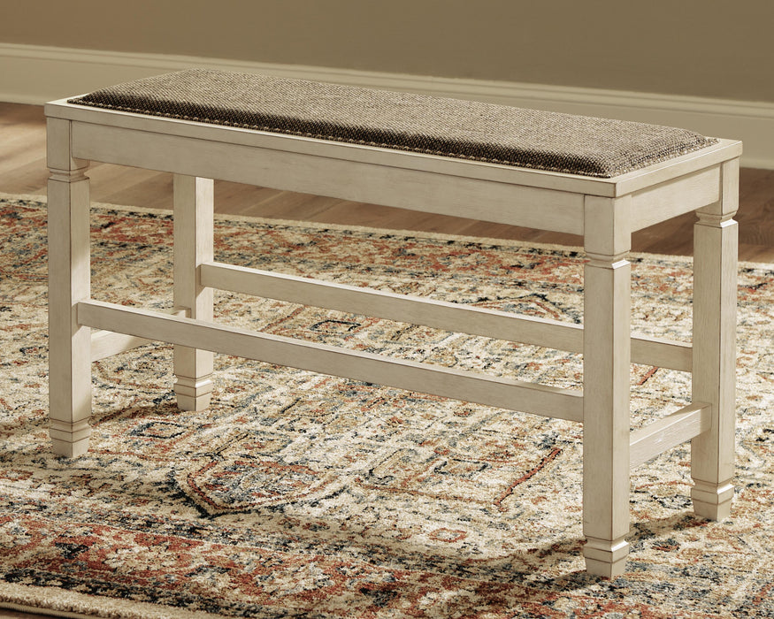 Bolanburg Counter Height Dining Bench - Casa Morelos / Coahuila Furniture (Oklahoma City, OK)