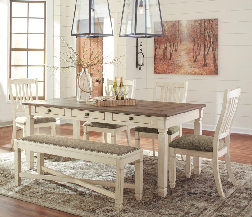 Bolanburg Dining Set - Casa Morelos / Coahuila Furniture (Oklahoma City, OK)